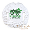 Crushing Shamrocks St. Patrick's Day Shirt - Monster Truck St. Patrick's Day Tee by Madi Moosh