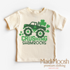Crushing Shamrocks St. Patrick's Day Shirt - Monster Truck St. Patrick's Day Tee by Madi Moosh