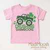 Crushing Shamrocks St. Patrick's Day Shirt - Monster Truck St. Patrick's Day Tee by Madi Moosh