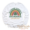 Rainbow Kisses And Shamrock Wishes St. Patrick's Day Shirt - Kids St Patrick's Day Tee by Madi Moosh