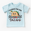 I'm Here For The Tacos Cinco De Mayo Shirt - Kids Cinco De Mayo Tee by Madi Moosh