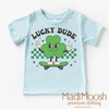 Lucky Dude St. Patrick's Day Shirt - Kids St. Patrick's Day Tee by Madi Moosh