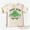 Lucky Dude St. Patrick's Day Shirt - Kids St. Patrick's Day Tee by Madi Moosh