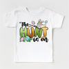 On The Hunt Easter Bunny Shirt - Kids Easter Egg Hunt Tee by Madi Moosh