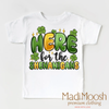 Here For The Shenanigan's St. Patrick's Day Shirt - Kids St. Patrick's Day Tee by Madi Moosh