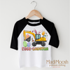 Excavator Easter Shirt - Eggs Cavator Easter Tee by Madi Moosh