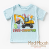 Excavator Easter Shirt - Eggs Cavator Easter Tee by Madi Moosh