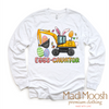 Excavator Easter Shirt - Eggs Cavator Easter Tee by Madi Moosh