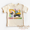 Excavator Easter Shirt - Eggs Cavator Easter Tee by Madi Moosh