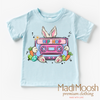 Hip Hop Easter Bunny Shirt - Kids Retro Easter Tee by Madi Moosh
