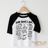 God Says I Am Construction Shirt - Christian Shirt by Madi Moosh