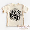 Jesus Loves Me Shirt - Christian Shirt by Madi Moosh