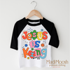 Jesus Is King Shirt - Christian Shirt by Madi Moosh