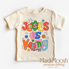 Jesus Is King Shirt - Christian Shirt by Madi Moosh