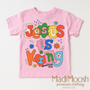 Jesus Is King Shirt - Christian Shirt by Madi Moosh