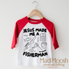 Jesus Made Me A Fisherman Shirt - Christian Shirt by Madi Moosh