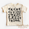 Christian Alphabet Bible Shirt - Christian Shirt by Madi Moosh