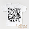 Christian Alphabet Bible Shirt - Christian Shirt by Madi Moosh