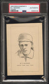 Graded 1889 N526 Diamond S Cigars M.J. Madden Baseball Tobacco Card PSA AUTHENTIC