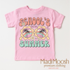 Schools Out For The Summer Vacation Shirt - Kids Summer Shirt by Madi Moosh