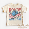 Howdy America Shirt - July 4th by Madi Moosh