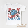Howdy America Shirt - July 4th by Madi Moosh