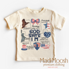 God Says I Am Shirt - July 4th - Christian by Madi Moosh