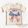 American Girly Shirt - July 4th by Madi Moosh
