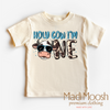Holy Cow I'm One Birthday Boy Shirt - Cow Birthday Shirt by Madi Moosh