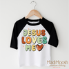 Jesus Loves Me Shirt - Christian Tee by Madi Moosh