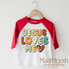Jesus Loves Me Shirt - Christian Tee by Madi Moosh
