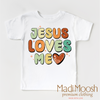 Jesus Loves Me Shirt - Christian Tee by Madi Moosh