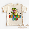 Dinosaur Birthday Boy Shirt - T-Rex Birthday by Madi Moosh