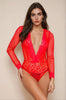 Floral Lace Net Teddy by 3wishes.com