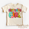 Birthday Girl Shirt - Flower Birthday by Madi Moosh