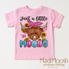 Just A Little Moody Highland Cow Shirt - Farm Tee by Madi Moosh