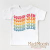 Cousin Crew Wavy Shirt by Madi Moosh