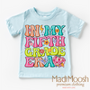 In My 5th Grade Era Back To School Shirt - School Shirt by Madi Moosh
