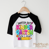 Watch Out Kindergarten Here I Come Shirt - Back To School Shirt by Madi Moosh