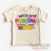 Watch Out Preschool Here I Come Shirt - Back To School Shirt by Madi Moosh