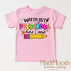 Watch Out Preschool Here I Come Shirt - Back To School Shirt by Madi Moosh