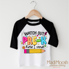 Watch Out Pre-K Here I Come Shirt - Back To School Shirt by Madi Moosh