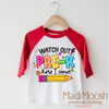 Watch Out Pre-K Here I Come Shirt - Back To School Shirt by Madi Moosh