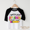 Watch Out 1st Grade Here I Come Shirt - Back To School Shirt by Madi Moosh