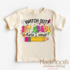 Watch Out 1st Grade Here I Come Shirt - Back To School Shirt by Madi Moosh