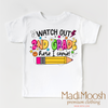 Watch Out 2nd Grade Here I Come Shirt - Back To School Shirt by Madi Moosh