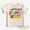 Watch Out 5th Grade Here I Come Shirt - Back To School Shirt by Madi Moosh