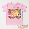 Cute Second Grade School Shirt - Back To School Shirt by Madi Moosh
