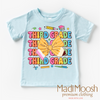 Cute Third Grade School Shirt - Back To School Shirt by Madi Moosh
