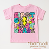 First Grade Lightning Bolt Back To School Shirt - School Shirt by Madi Moosh